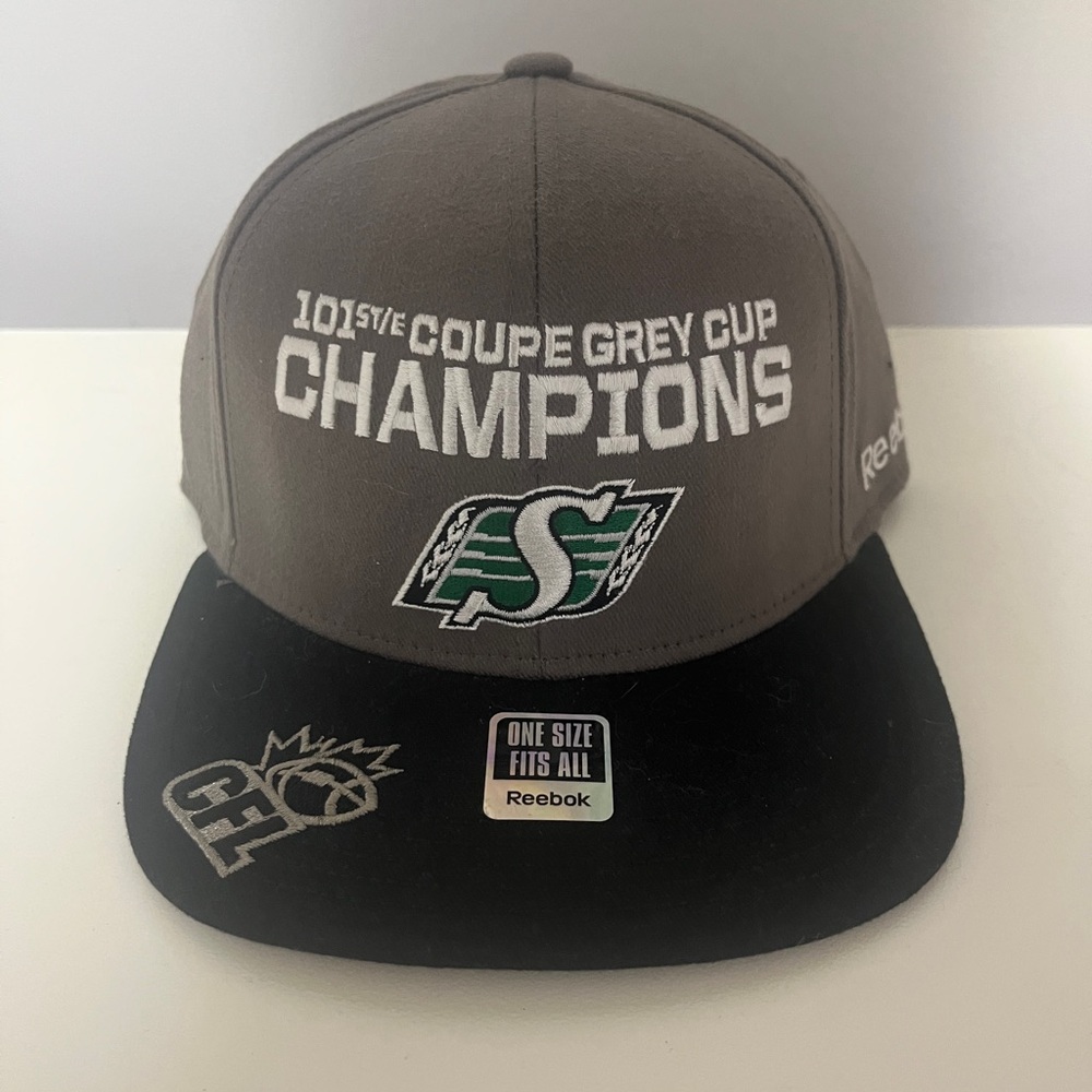 Reebok Grey and Black Champions Cap
